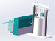 Loại máy đùn butyl LJTB01 được sử dụng để trải đều các khung đệm bằng nhôm với butyl nóng chảy
