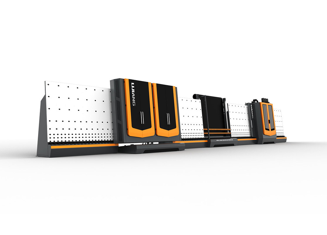 Dây chuyền sản xuất kính cách nhiệt dày 60mm tráng men đôi để giặt và ép