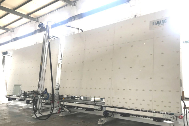 Máy làm kín kính cách nhiệt tự động cho kính 3 hoặc 4 mặt