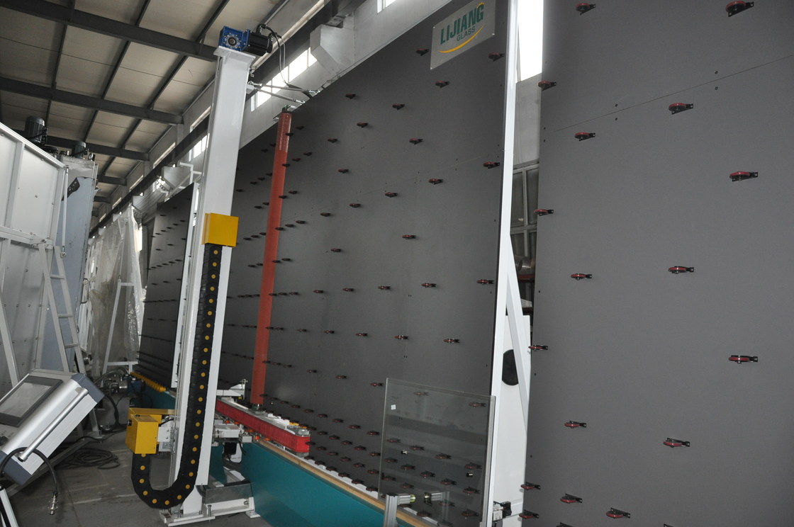 Máy mài cạnh tự động dọc với CE để sản xuất kính cách nhiệt