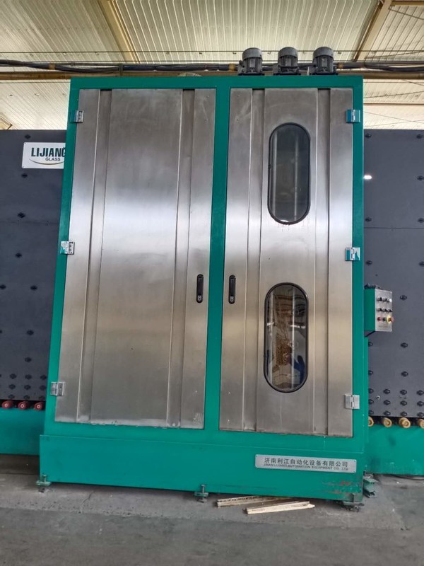 Máy giặt kính dọc hiệu quả cao cho sản xuất và gia công kính