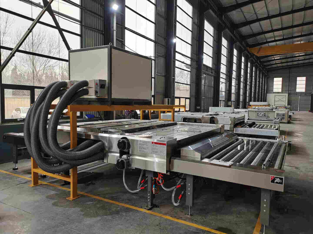 Kính cách nhiệt kính kép nằm ngang Máy giặt và sấy kính dày 25mm để chế biến kính tấm