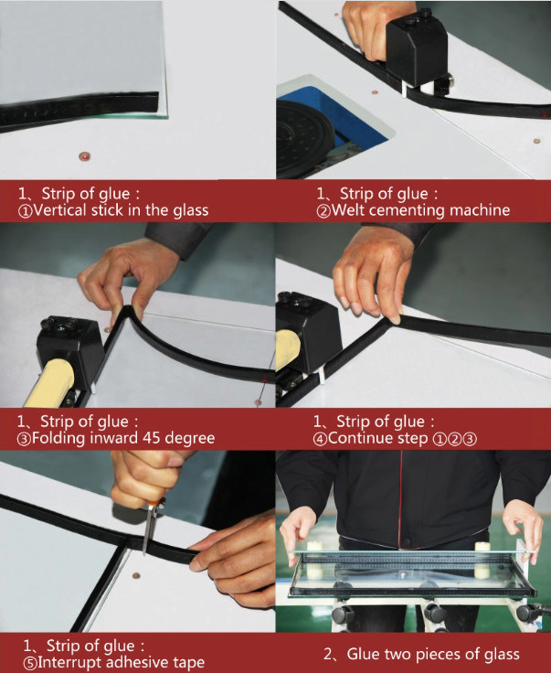 Vật liệu sản xuất thủy tinh cách nhiệt Cạnh ấm Thechnolgy Butyl Thanh nhôm không cần niêm phong thứ hai