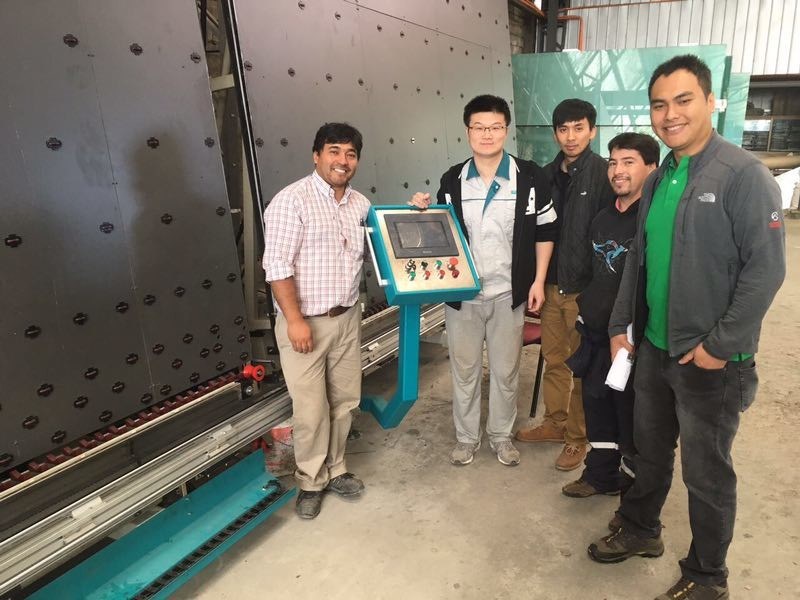 Máy dán kính đôi Robot dán kính chất lượng cao Máy dán kính cách nhiệt