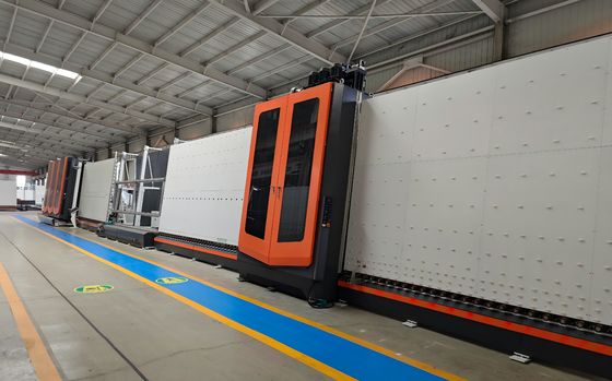 Dây chuyền sản xuất kính cách nhiệt kép Jumbo Kích thước 3300 * 7000mm